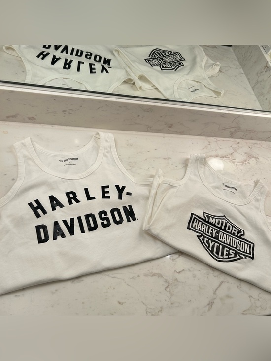 Harley-Davidson Tops - Harley-Davidson Women’s White Tank Top Bundle